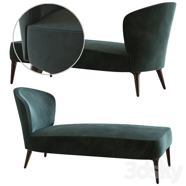 Minotti - Aston Chaise-longue